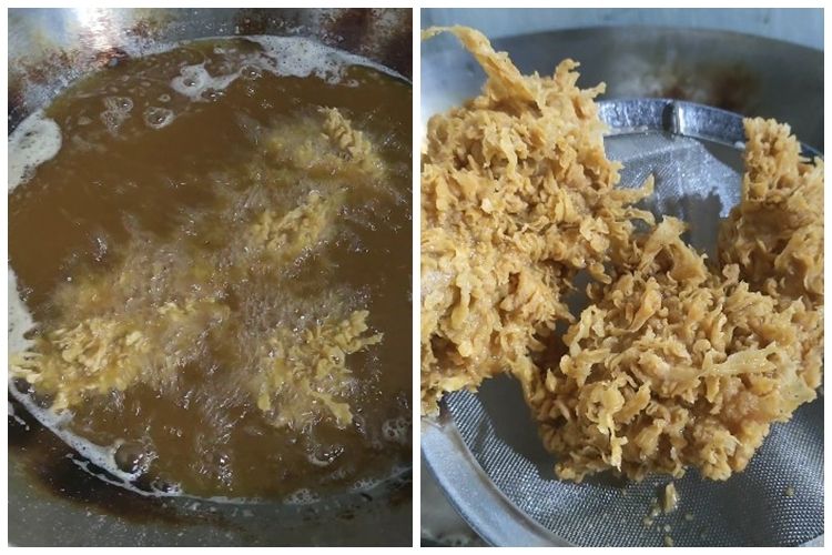 Tanpa menambahkan tepung beras, trik pria ini adalah dengan menggoreng ayam ala KFC agar adonan garing dan garing hingga 12 jam.