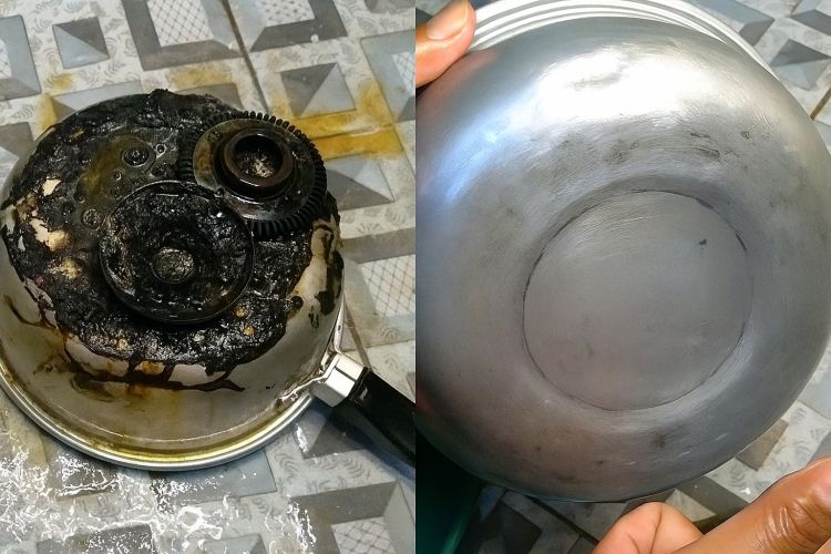 Jangan gunakan cuka, hanya modal kerak ini dengan cepat