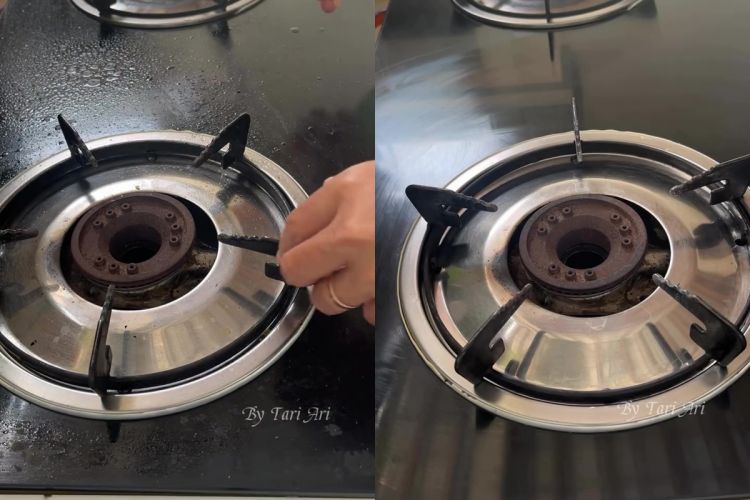 Percikan minyak membuat kompor kotor? Inilah cara membersihkan untuk kembali dan dikukus gratis