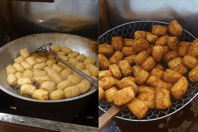 Strategi tahu yang cantik dengan gaya kapal jalanan, hasilnya tidak sia-sia dan renyah serta tahan lama