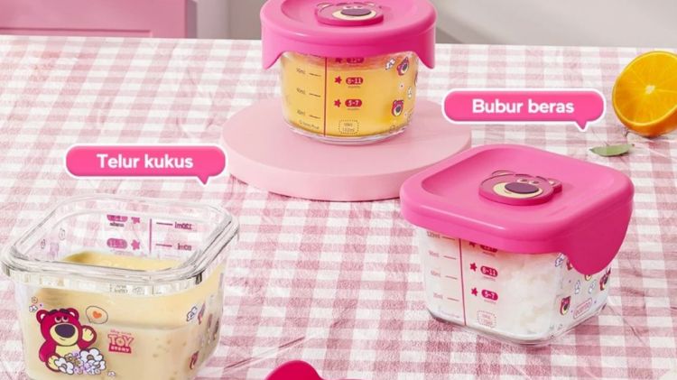 9 kotak bekal BPA free dibawah Rp 150 ribu, MPASI aman dan anti tumpah